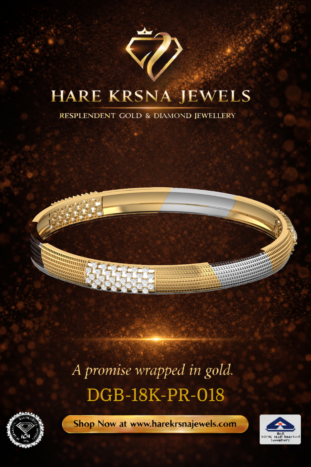 Diamond Bangle